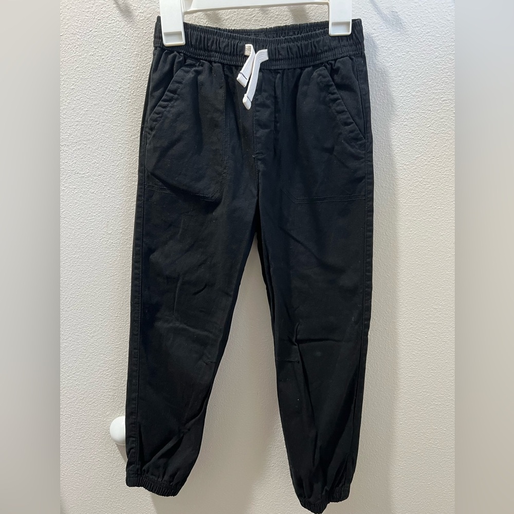 365 kids black joggers boys size 7